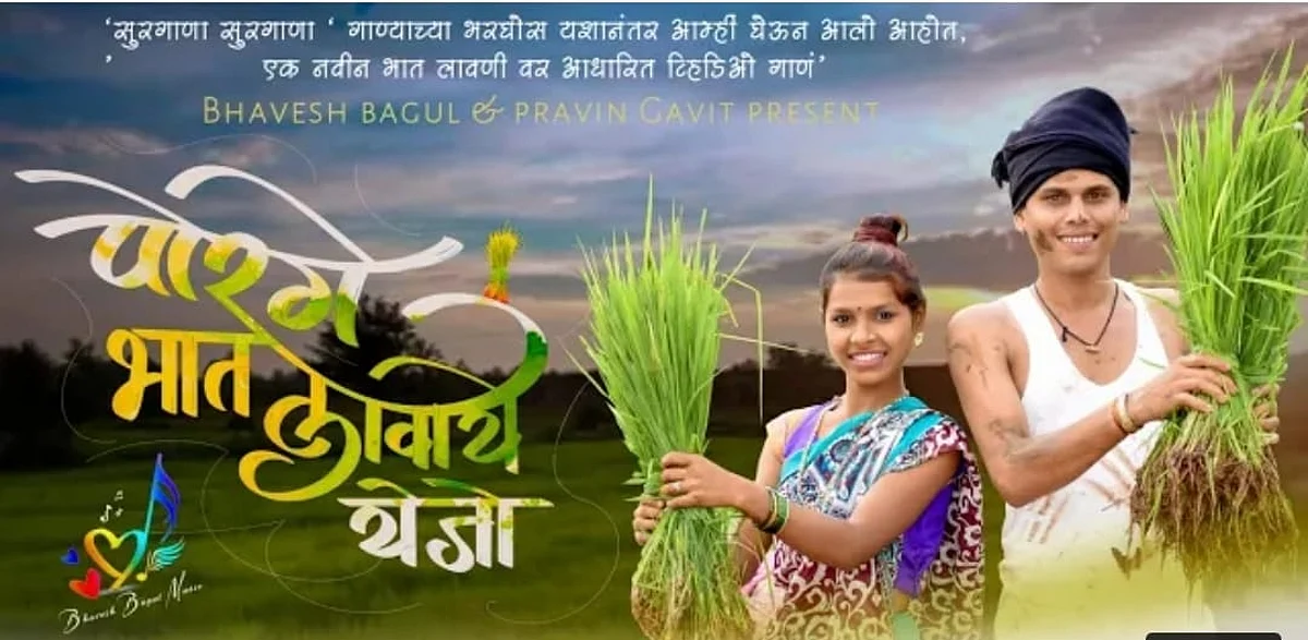 आदिवासी डांगी बोलीभाषेतील 'पोरगे भात लावाये येजो' गाण्याची सोशल मीडियावर धूम