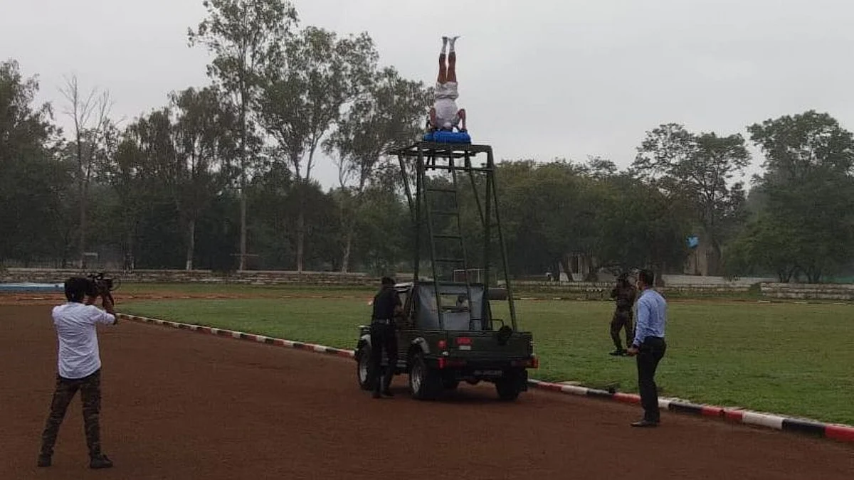 Lt Col Bhuyan sets new world records on Independence Day