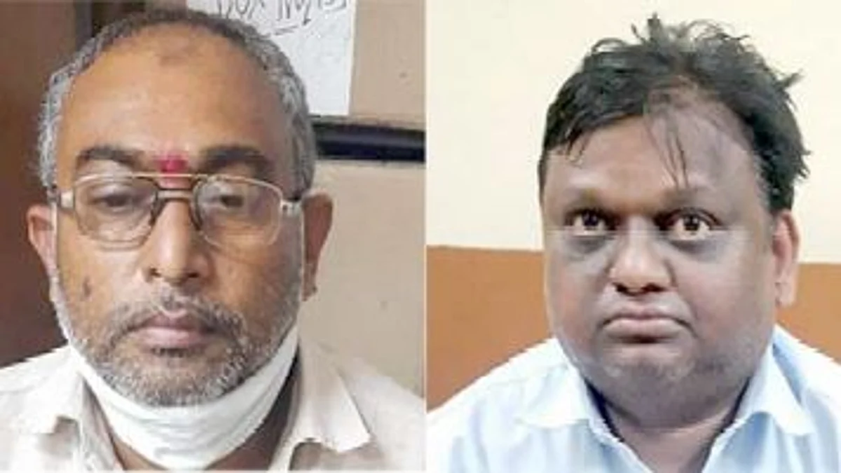 धरणगाव पं.स.च्या विस्तार अधिकाऱ्यांसह ग्रामसेवकाला लाच घेतांना अटक