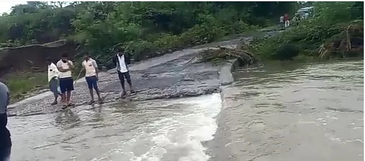 पारनेरच्या उत्तर - पश्चिम भागात अतिवृष्टी
