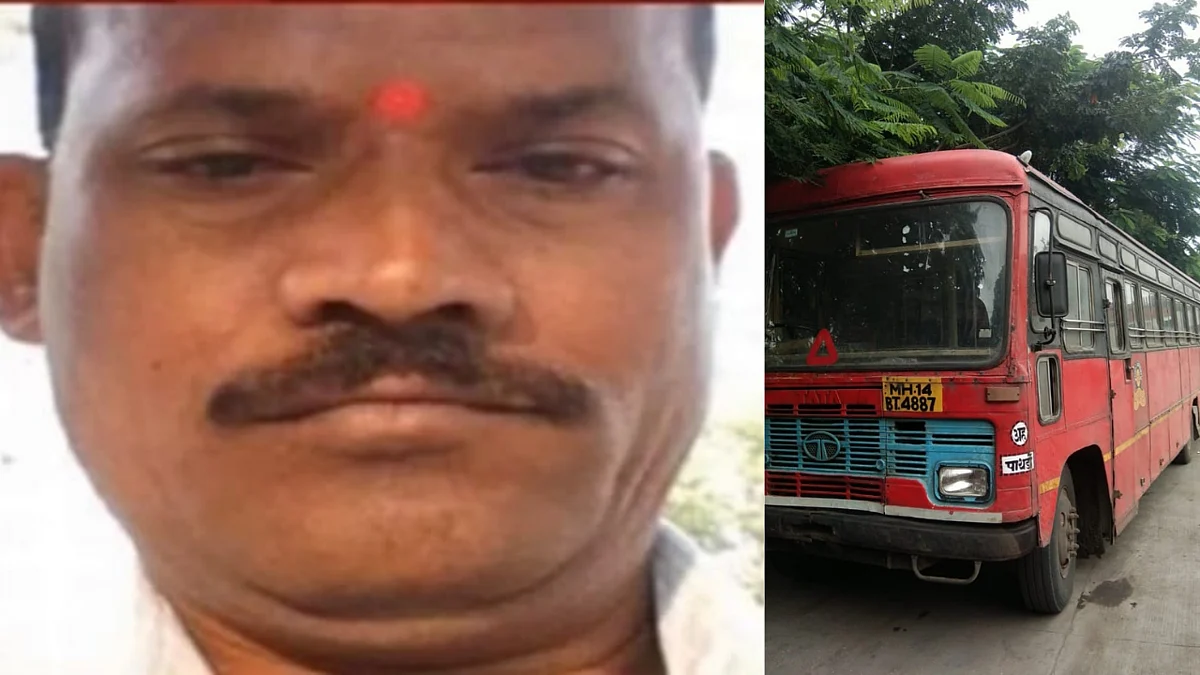 एसटी चालकाने संपविले जीवन, बसमध्येच घेतला गळफास