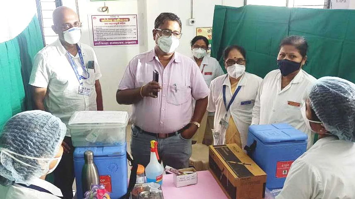 कळवणला लसीकरणाचा वेग वाढला