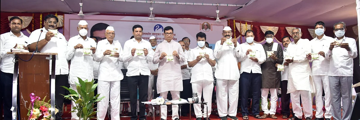 राजहंस दूध संघाकडून यावर्षीची दिवाळी गोड होणार - ना. थोरात