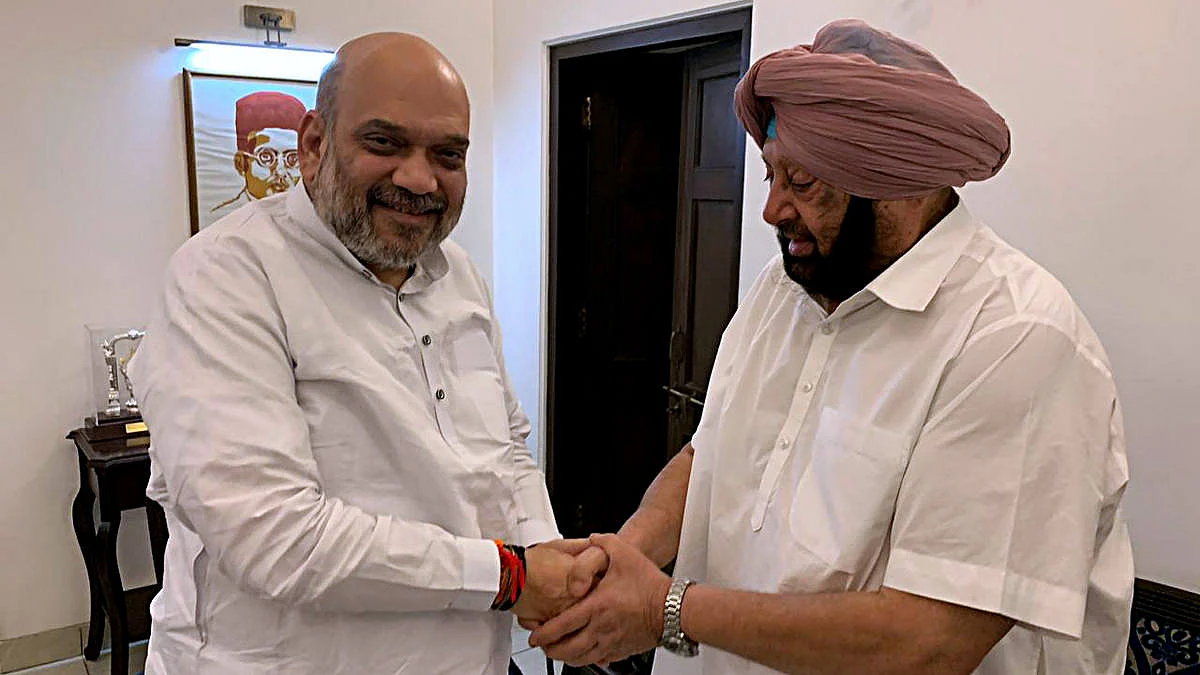 पंजाबमध्ये राजकीय भूकंप? अमरिंदर सिंग भाजपच्या वाटेवर?