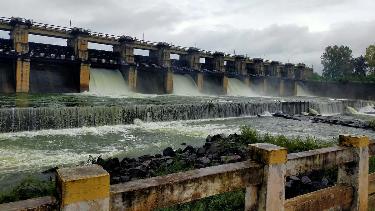 पालखेड धरणातून विसर्ग वाढवला; पुणेगाव मधूनही होतोय 'इतका' विसर्ग;