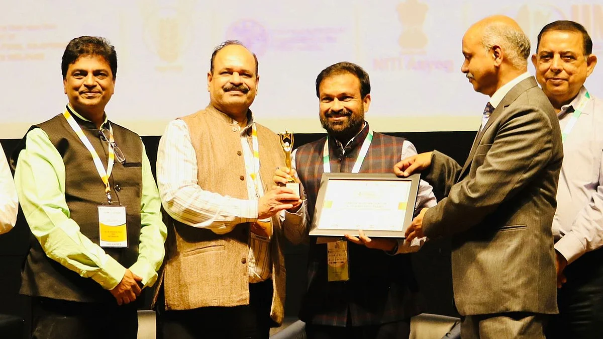 आयर्नमॅन छोरिया यांना पोषक अनाज पुरस्कार