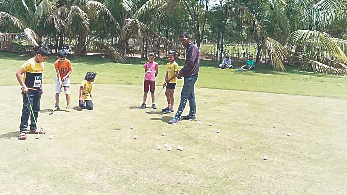 Golf training starts for selected players