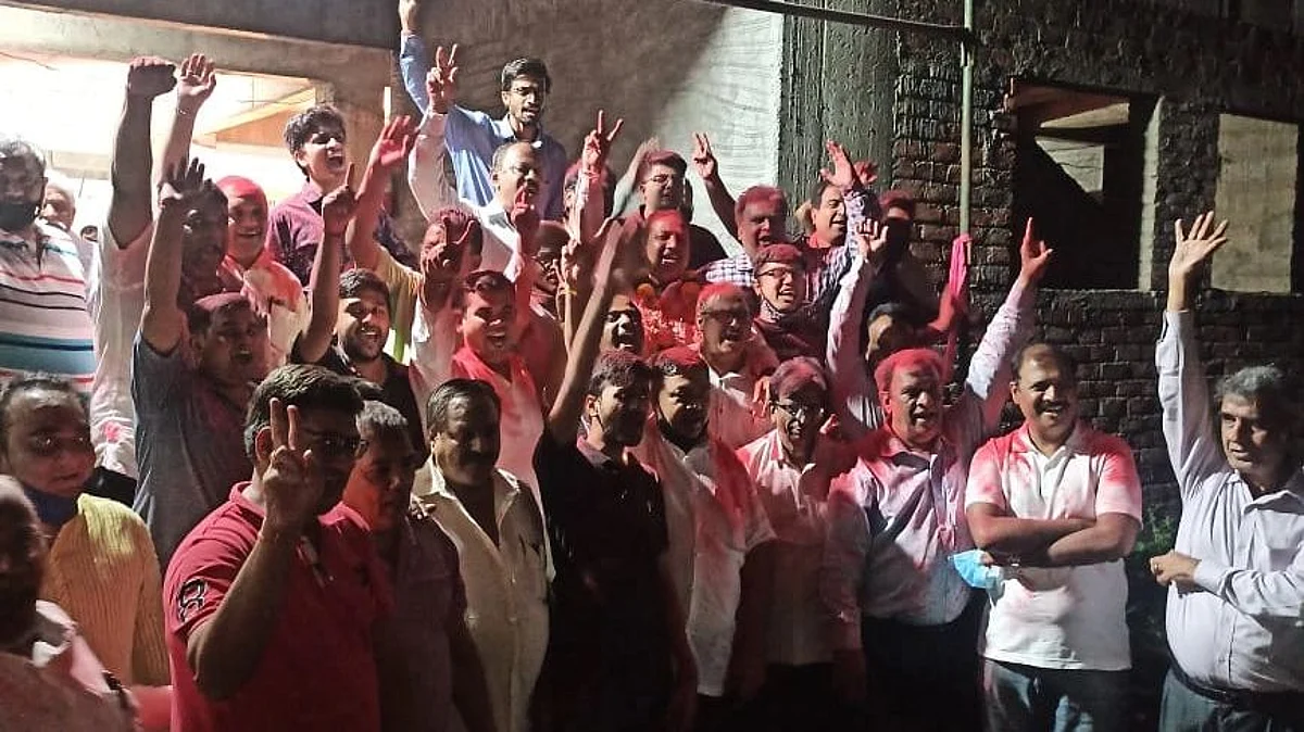 अग्रसेवा पॅनलची बाजी; ३७ वर्षांत पहिल्यांदाच झाली निवडणूक