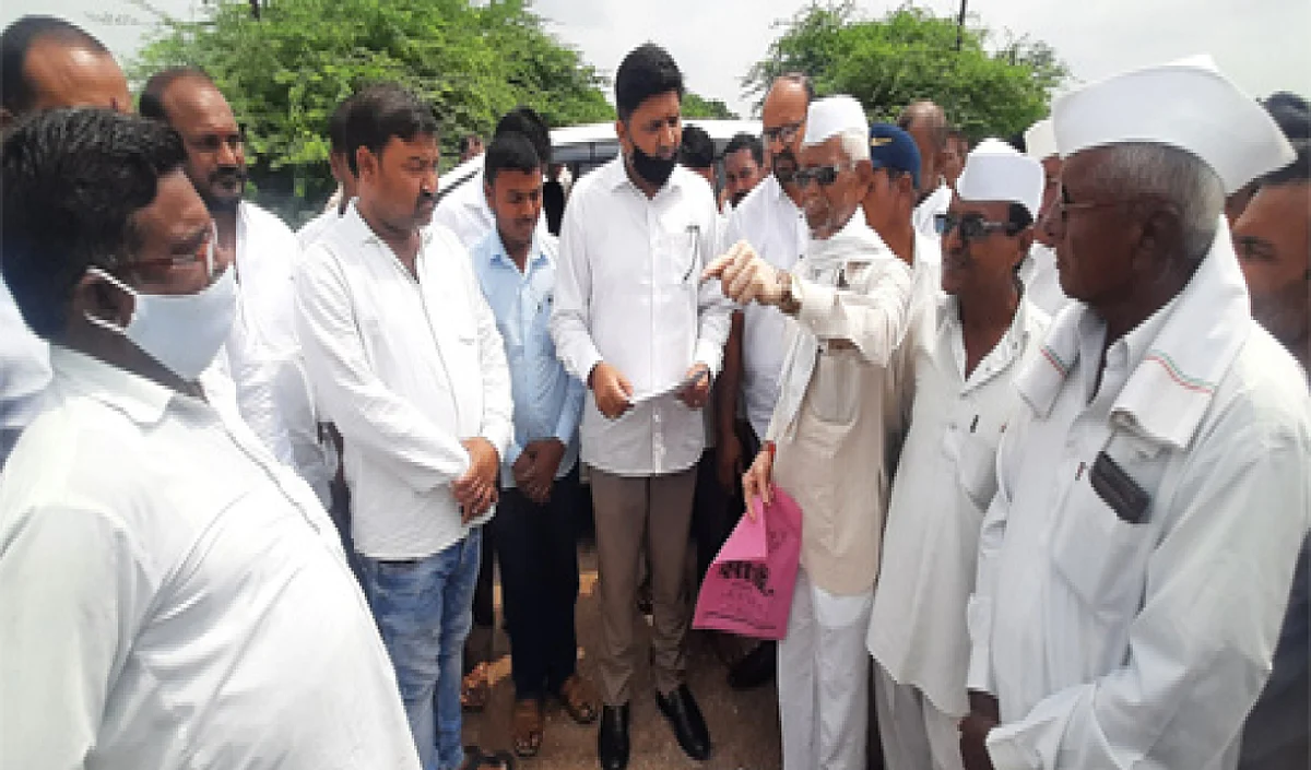 वांबोरी चारीला पाणी सोडण्याचे मंत्री तनपुरे यांचे आदेश