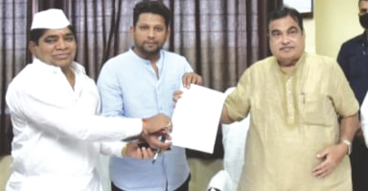 ‘ग्रीनफिल्ड’बाबत शेतकर्यांचे रस्ते वाहतूक मंत्री गडकरींना साकडे
