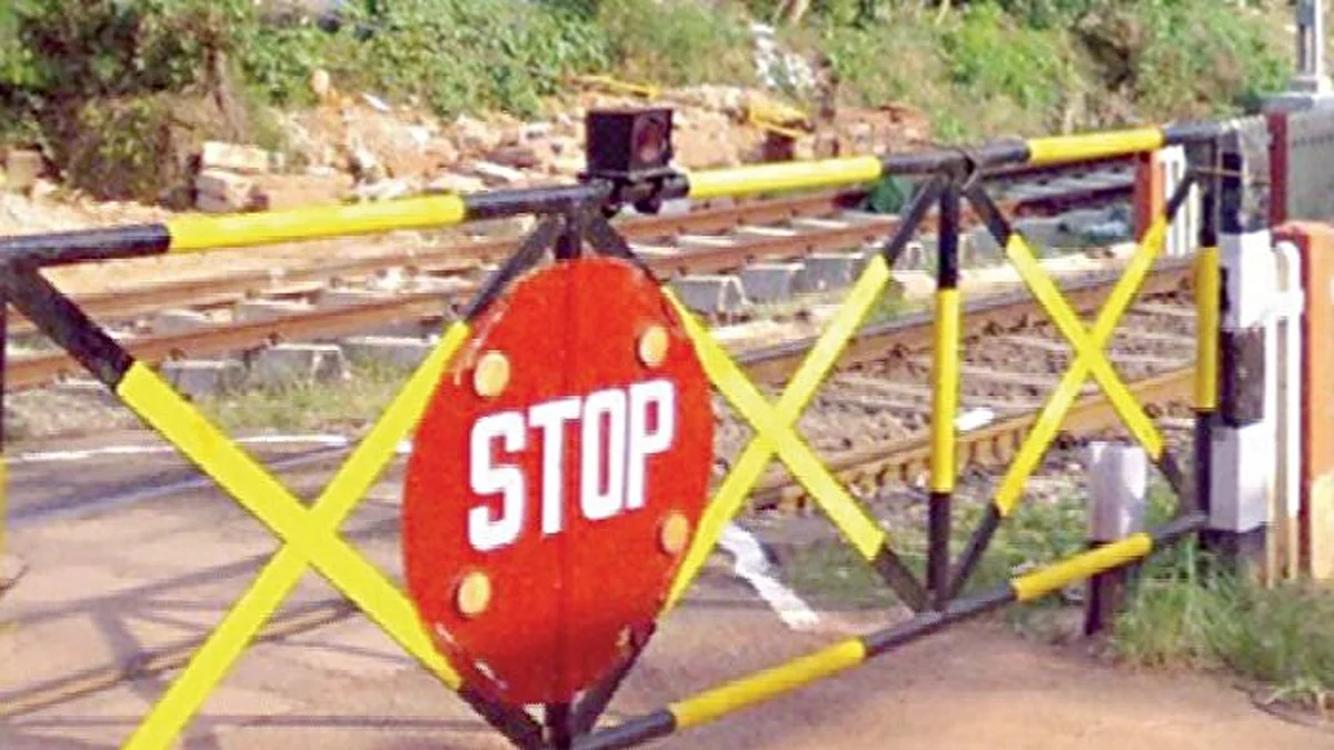 घोटी रेल्वेफाटक चार दिवस बंद
