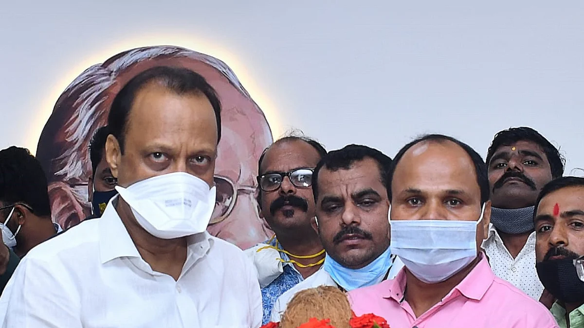 कळसुबाई मातेच्या घटकलशाचे उपमुख्यमंत्री अजित पवार यांच्याहस्ते पूजन