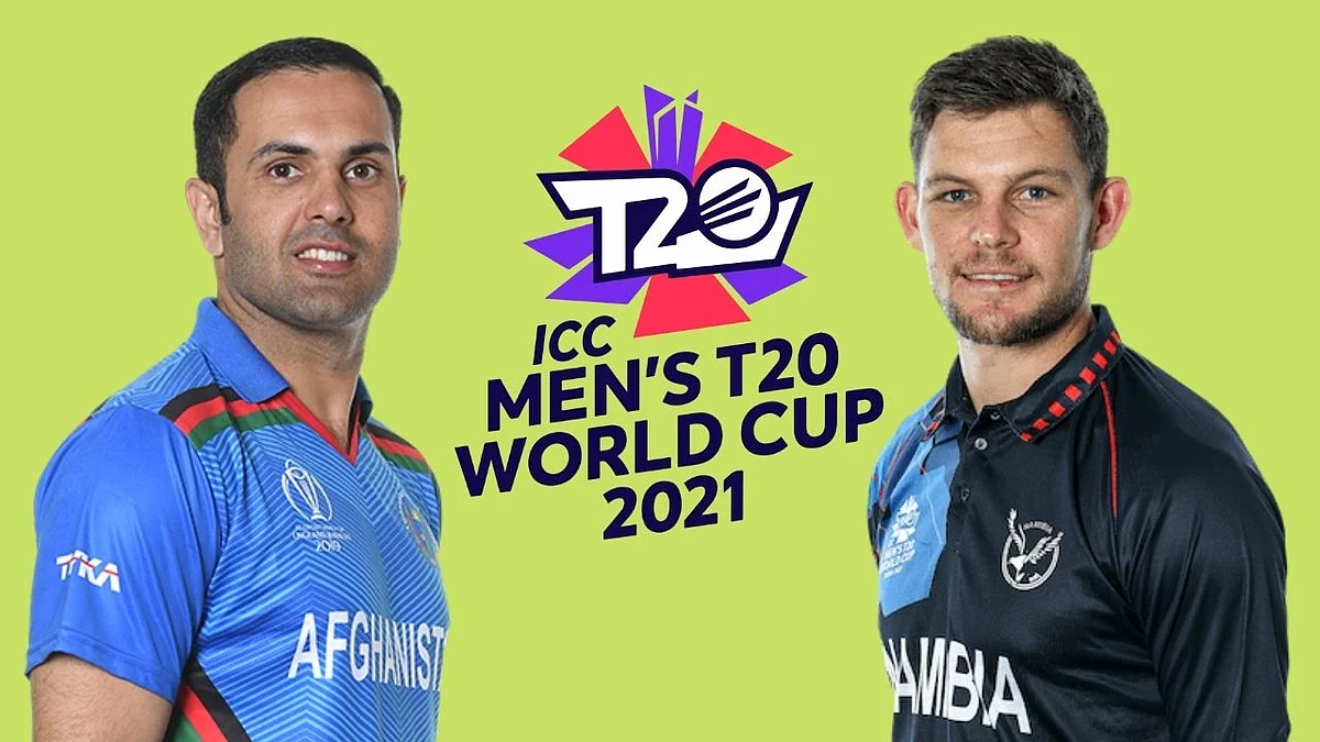 T20 World Cup 2021 : अफगाणिस्तान, नामिबिया आज आमने सामने