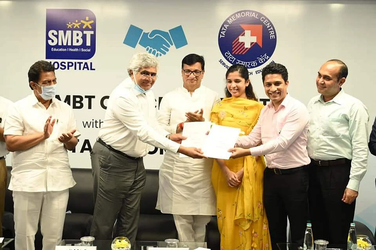 कॅन्सरग्रस्त रुग्णांना मिळणार 'एसएमबीटी'त उपचार; टाटा मेमोरियल सोबत करार
