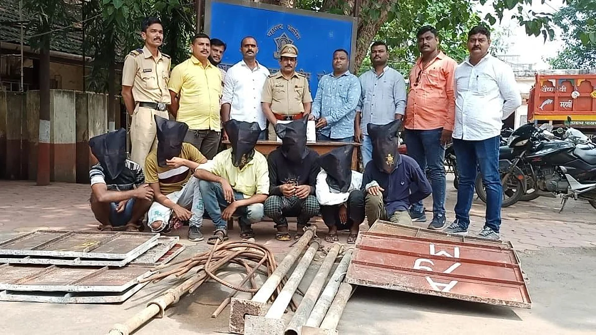 बांधकाम साहित्य लांबविण्यासह घरफोडी करणार्या टोळीचा पर्दाफाश