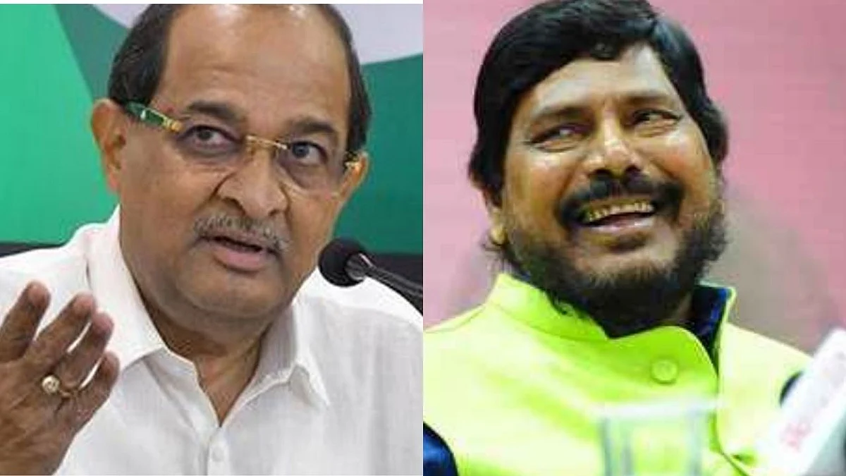 ना. आठवले आणि आ. विखे पाटलांमध्ये रंगली कवितेची स्पर्धा