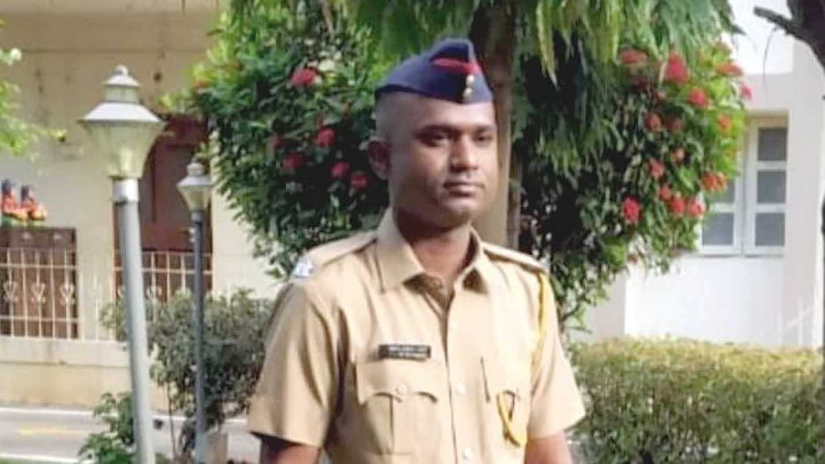 अज्ञात वाहनाची मोटरसायकलला धडक ; पोलीस कर्मचाऱ्याचा मृत्यू