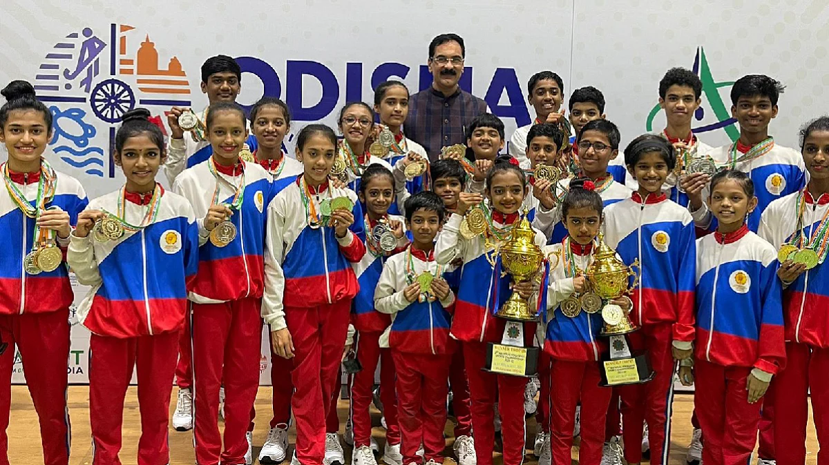 पहिल्या राष्ट्रीय योगासन चॅम्पियनशीप स्पर्धेचा महाराष्ट्र ठरला मानकरी