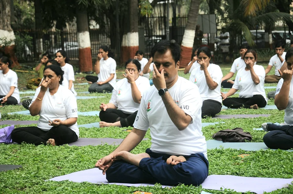 Photo Gallery : आयुष्याच्या अमृतमहोत्वासाठी योगाभ्यास गरजेचा