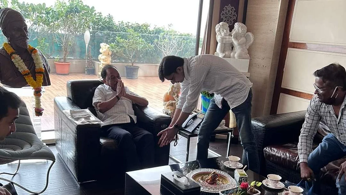 ...म्हणून निलेश साबळेंनी नारायण राणेंची मागितली पाया पडून माफी
