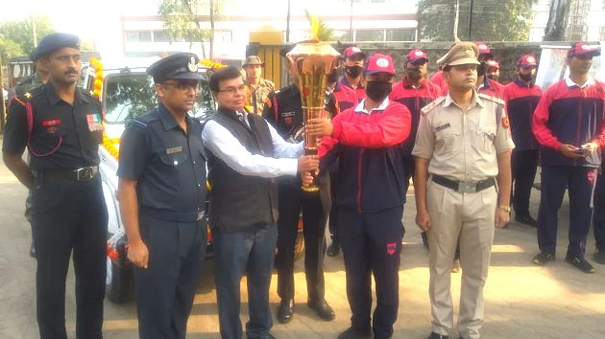 बिटको महाविद्यालयात 'विजय ज्योती'ला मानवंदना