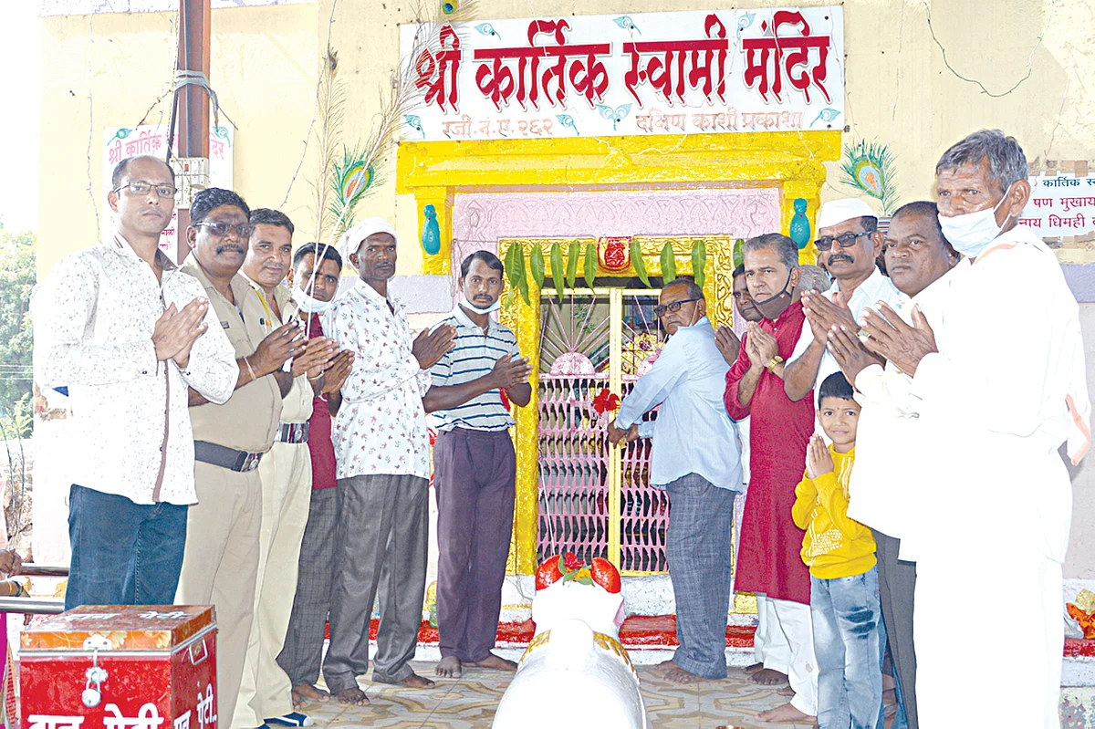 प्रकाशा येथे कार्तिक स्वामी मंदिराचे द्वार उघडले, आज दिवसभर घेता येईल दर्शन