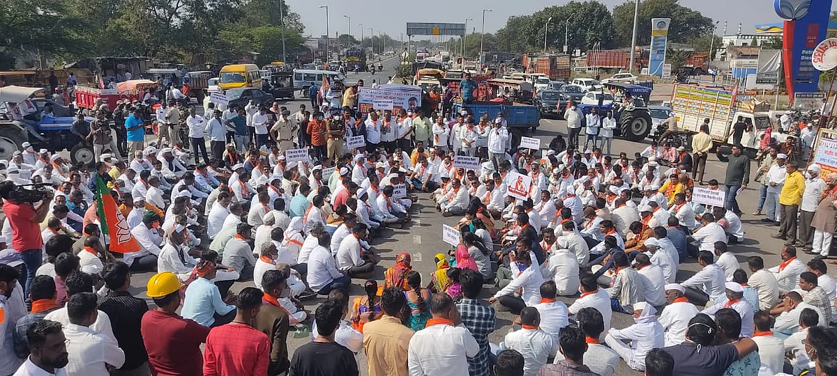 मुंबई-आग्रा महामार्गावर 'रास्ता रोको'; महावितरण विरोधात भाजप आक्रमक