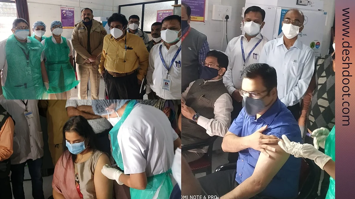 नाशिकचे अधिकारी बनले बूस्टर डोसचे 'ब्रँड अम्बेसिडर'
