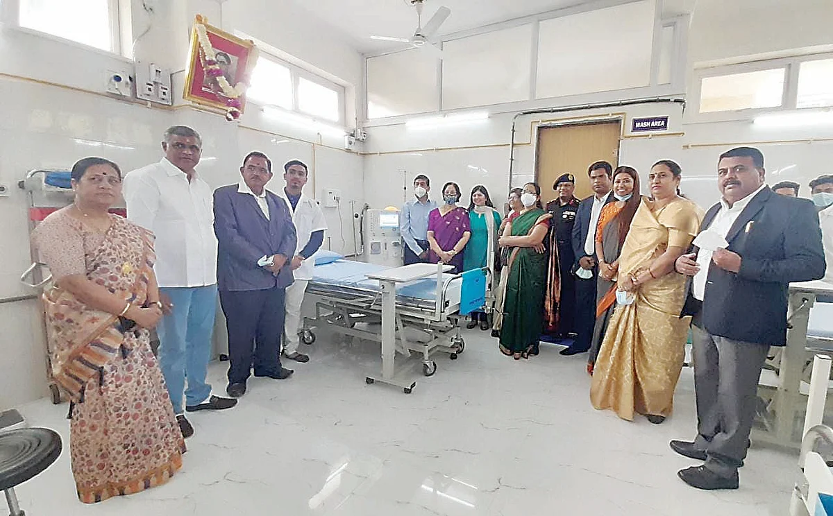 Low-cost dialysis facility at cantonment hospital