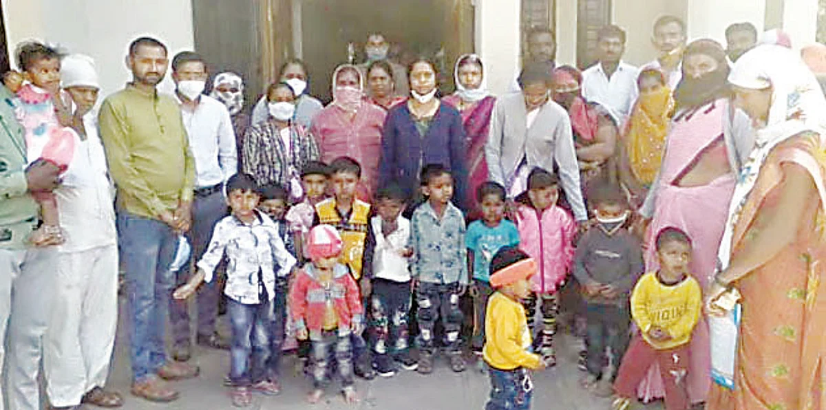 कुपोषित बालकांची आरोग्य तपासणी
