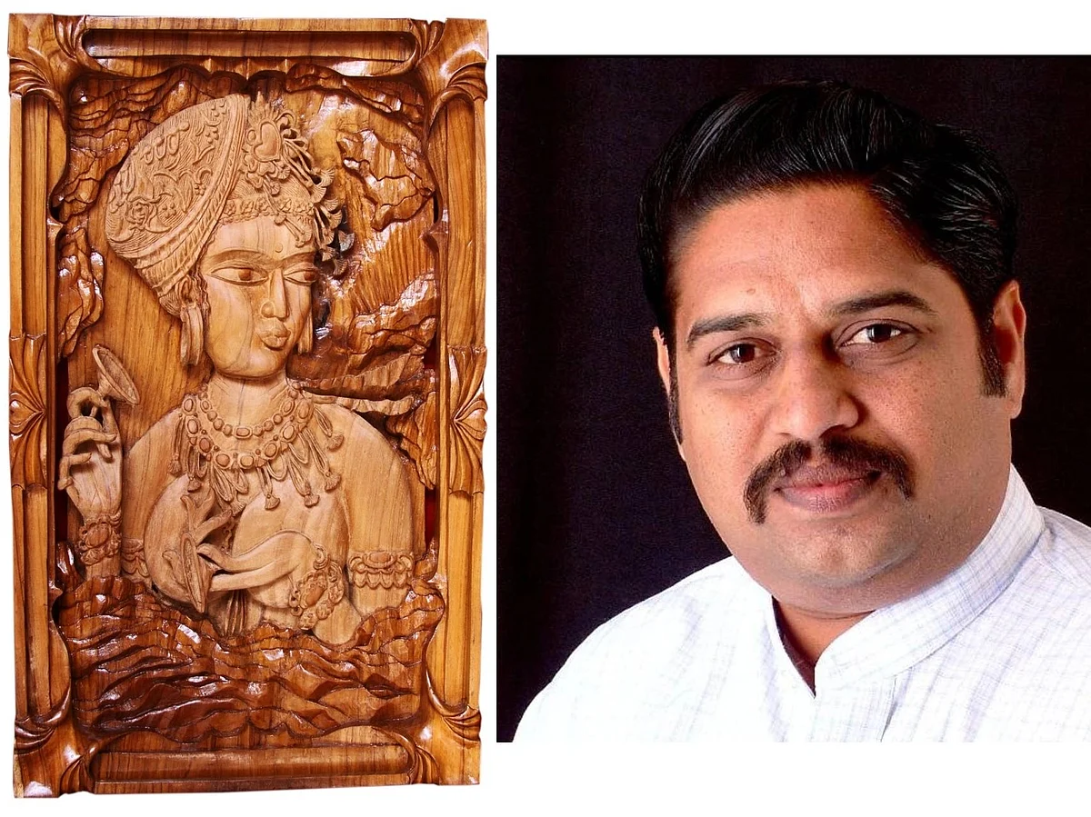 औरंगाबादचा सन्मान ; 'फ्लाईंग अप्सरा' काष्ठशिल्पाची निवड