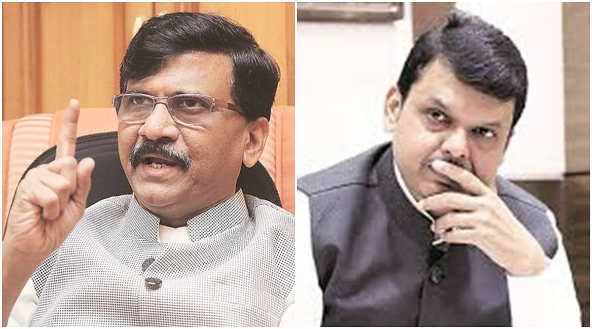 फडणवीसांनी घरात हनुमान चालिसा वाचून मन शांत करावे; राऊतांची खोचक टीका