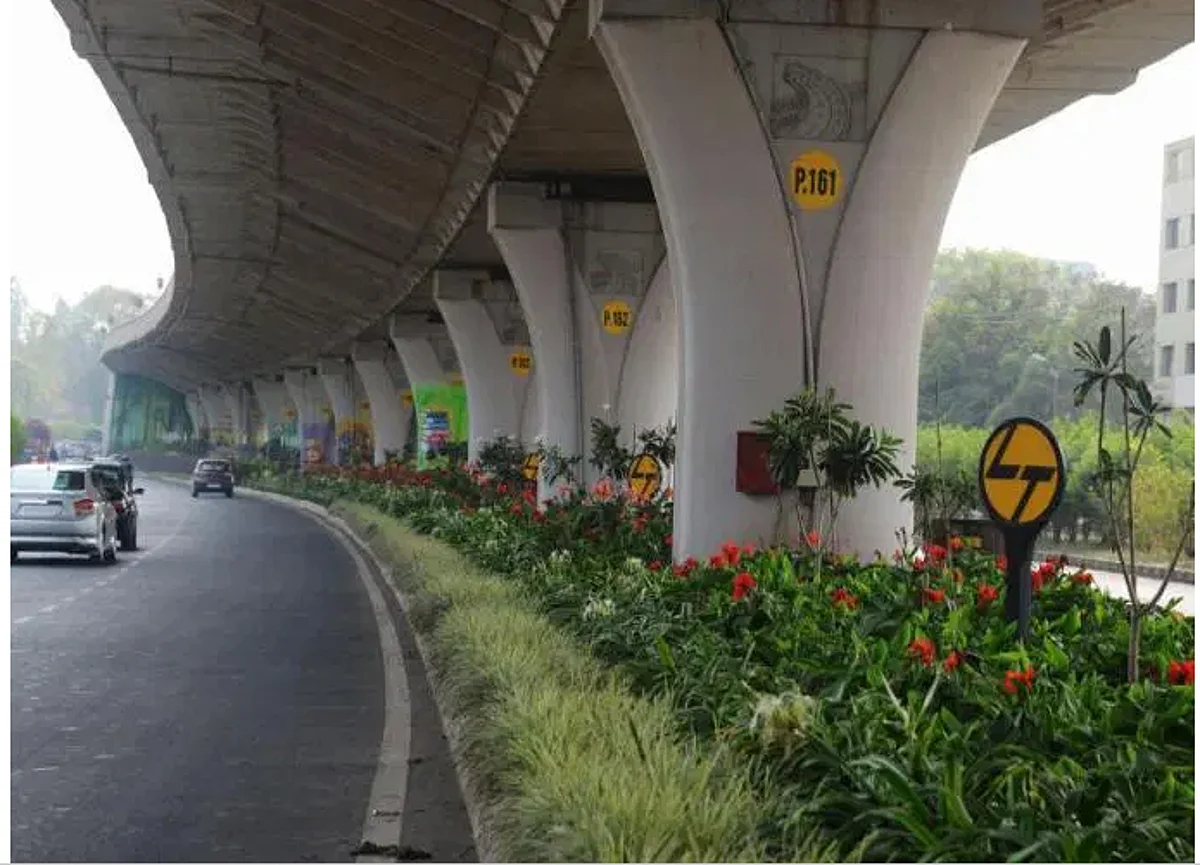 नगर शहराच्या उड्डाणपुलाचे होणार सुशोभिकरण