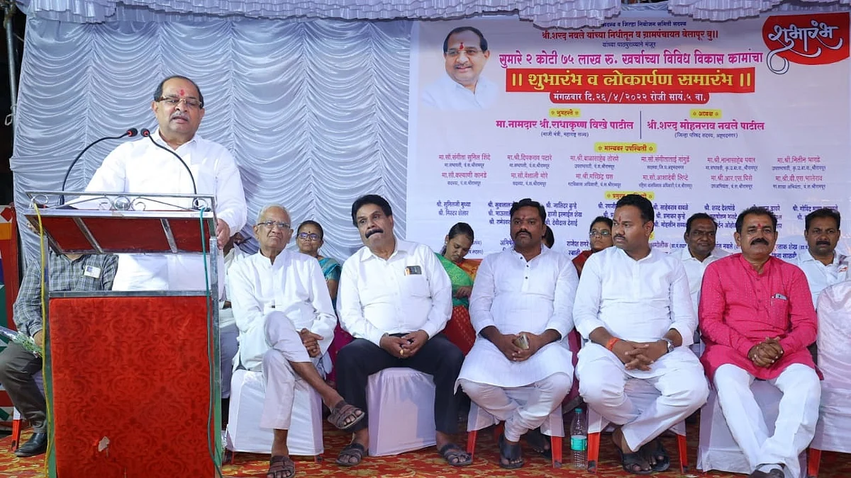 महाविकास आघाडी सरकारच्या नाकर्तेपणामुळे सरकारची पत ढासळली- आ. विखे