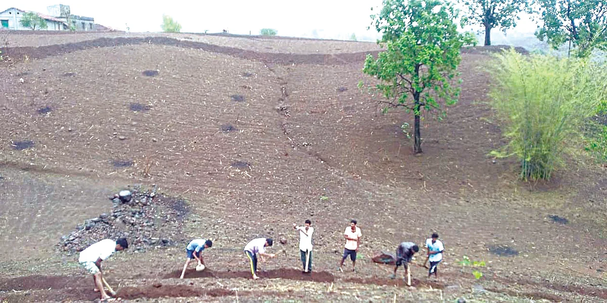कुकलटपाडा भर उन्हाळयात झाले जलसमृद्ध