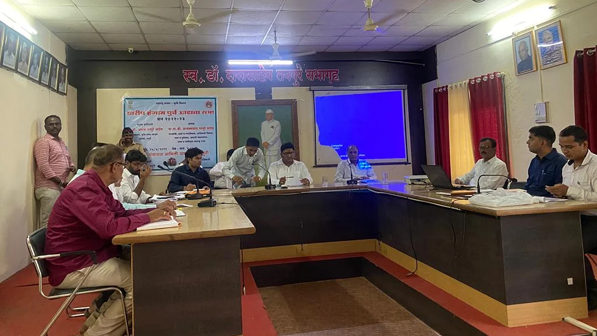खरीप हंगामाचे चांगले नियोजन करा - ना. तनपुरे
