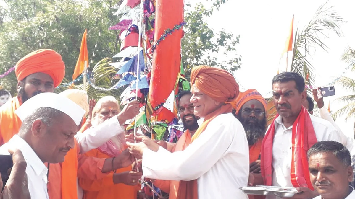 मंदिर व परिसराचे पावित्र्य राखणे सर्वांची जबाबदारी- भास्करगिरी