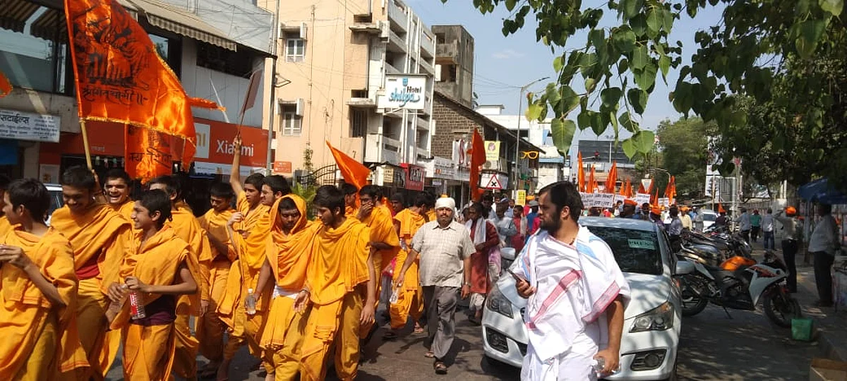 Video/Photo : अमोल मिटकरींविरोधात नाशकात ब्राह्मण समाज आक्रमक; प्रचंड घोषणाबाजी