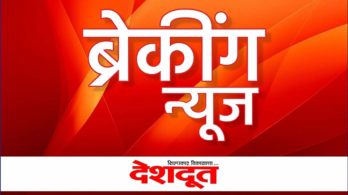 ओझर विमानतळ परिसरात भीषण आग