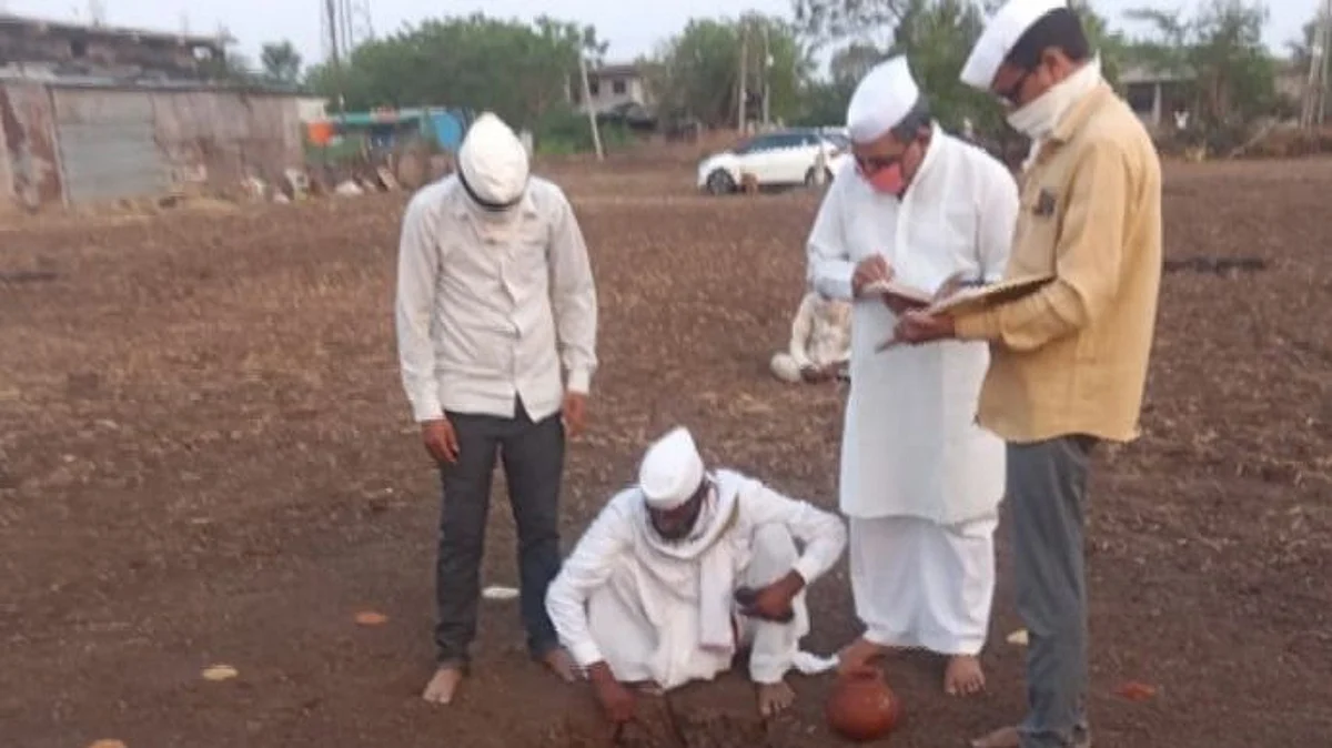 भेंडवळची घटमांडणी ; भविष्यवाणीकडे लागले सर्वांचे लक्ष