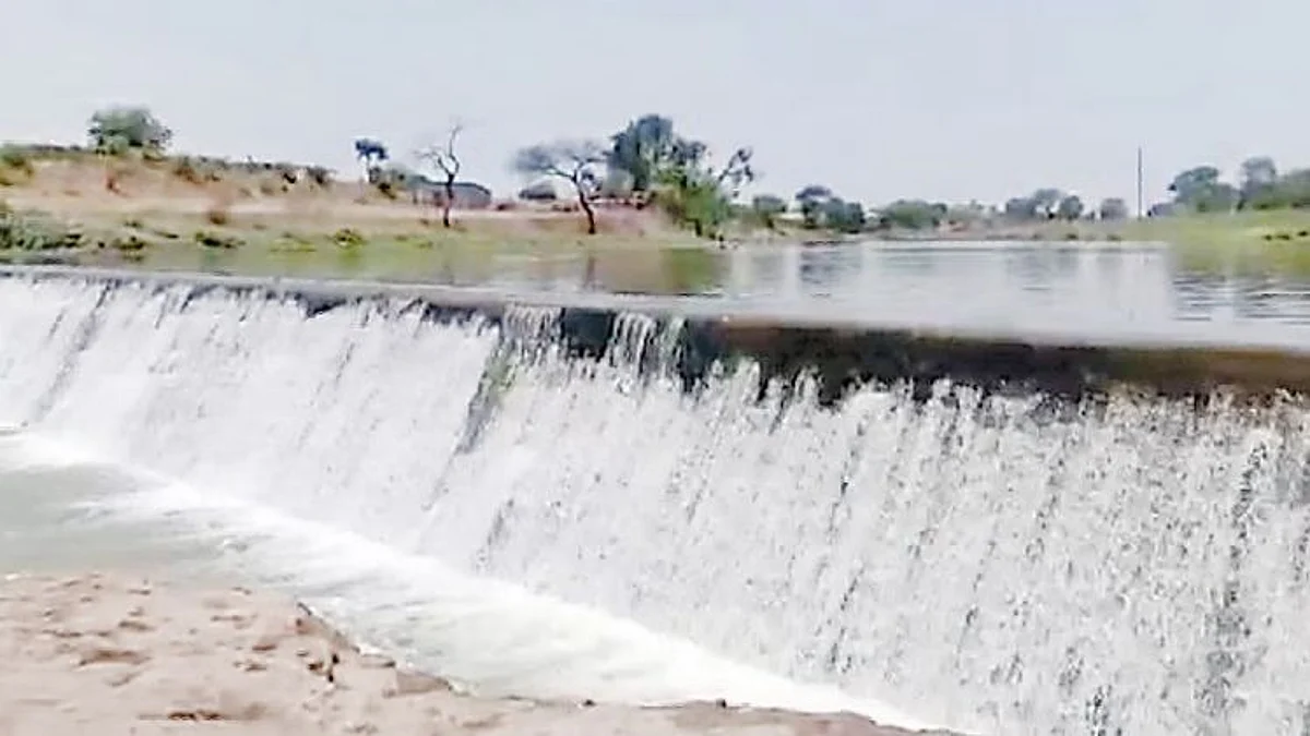 Water discharged in Balganga, eight villages relieved