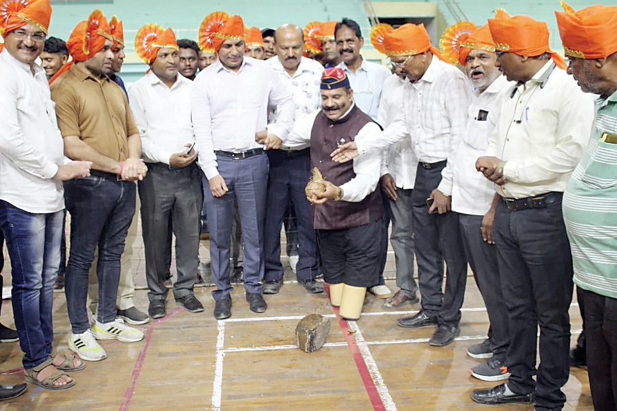 राष्ट्रीय टेनिस व्हॉलीबॉल स्पर्धेचे उद्घाटन