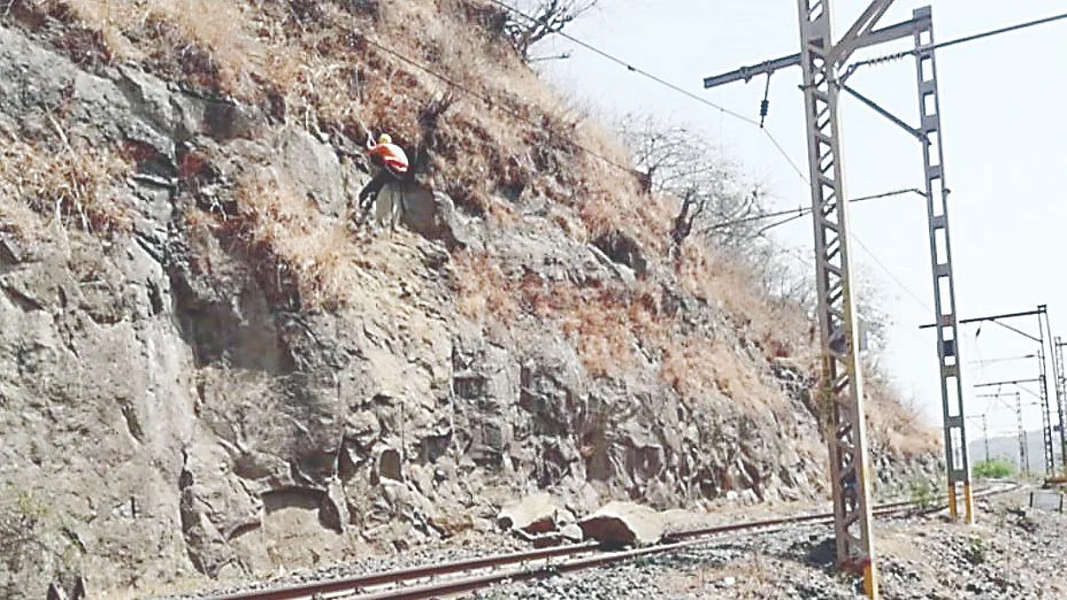 Monsoon monitoring of ghat sections by CR