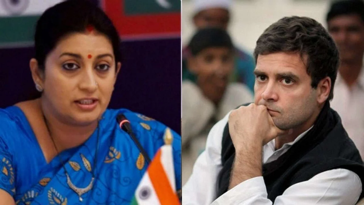 स्मृती इराणींचा काँग्रेसवर घणाघात; म्हणाल्या,...