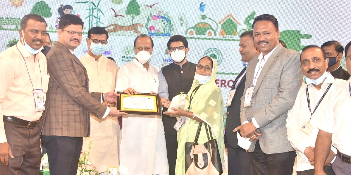 माझी वसुंधरा अभियानात संगमनेर नगरपरिषदेला विभागस्तरावरील प्रथम पुरस्कार