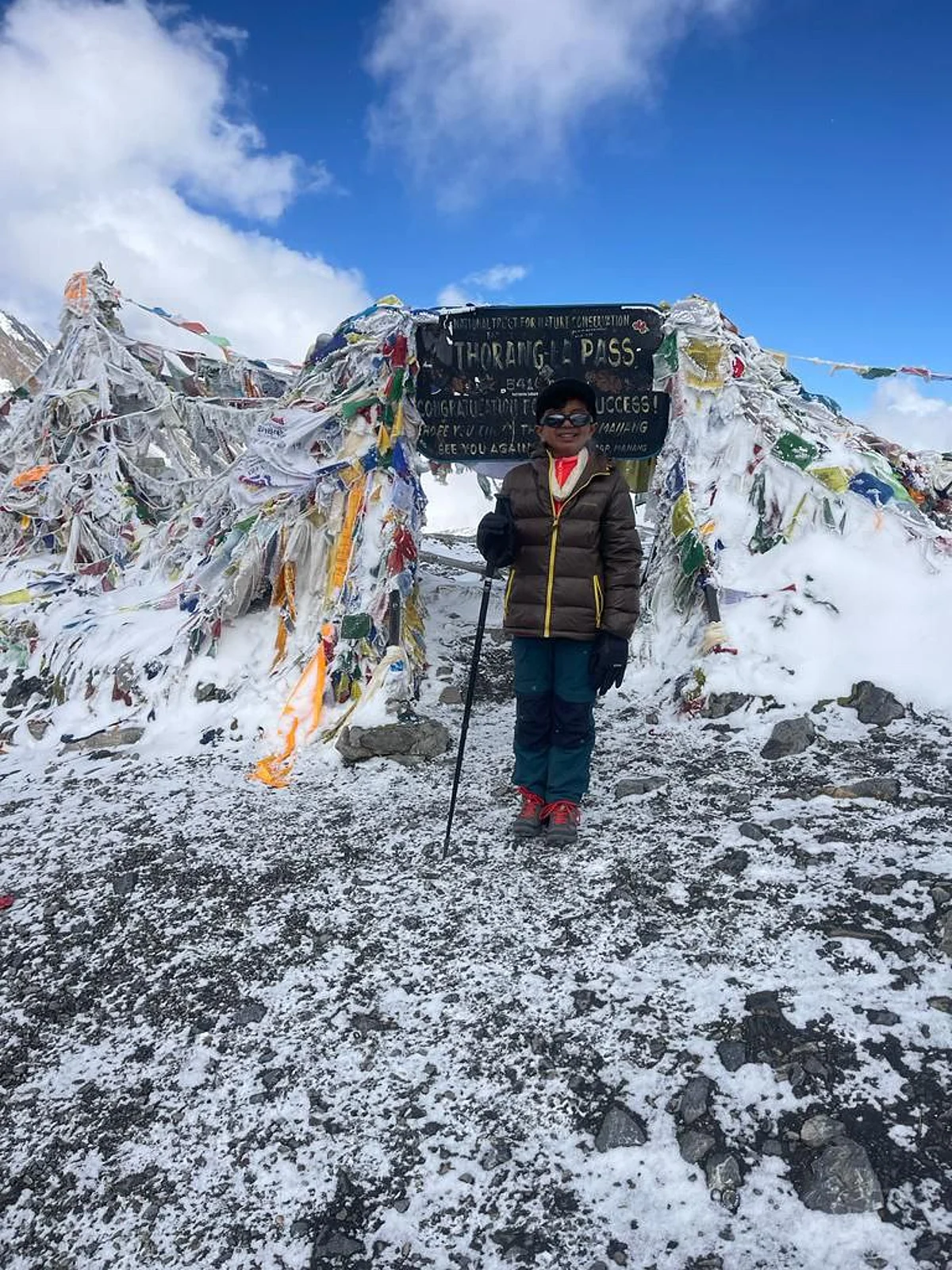 नाशिकच्या चिमुकल्या अबीरने सर केला हिमालयातील 'अन्नपुर्णा सर्कीट ट्रेक'