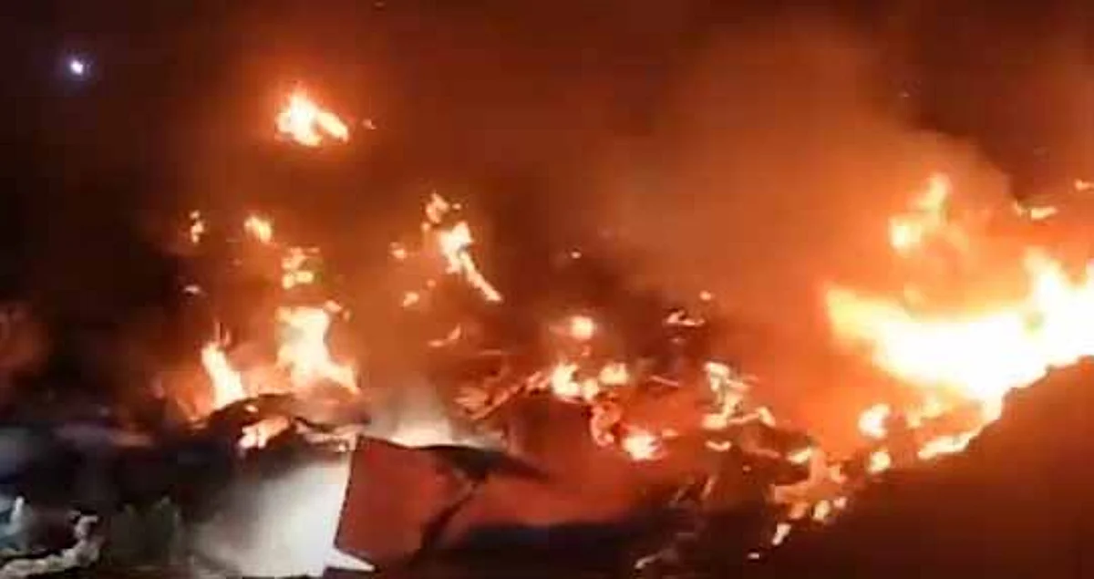 राजस्थानमध्ये मिग-२१ विमान कोसळले