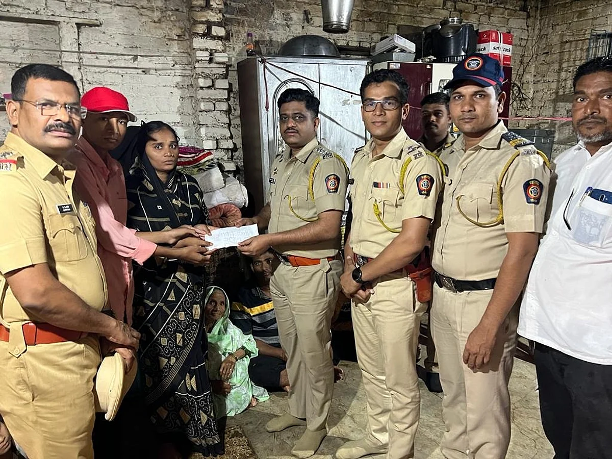 मदतीचा हात ; मयत होमगार्ड कुटुबियास आर्थिक मदत