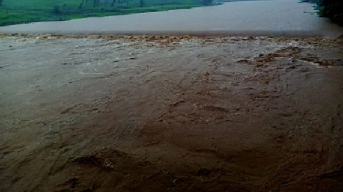 सुरगाण्यात धुव्वाधार, नद्या-नाले तुडुंब; पाहा व्हिडीओ