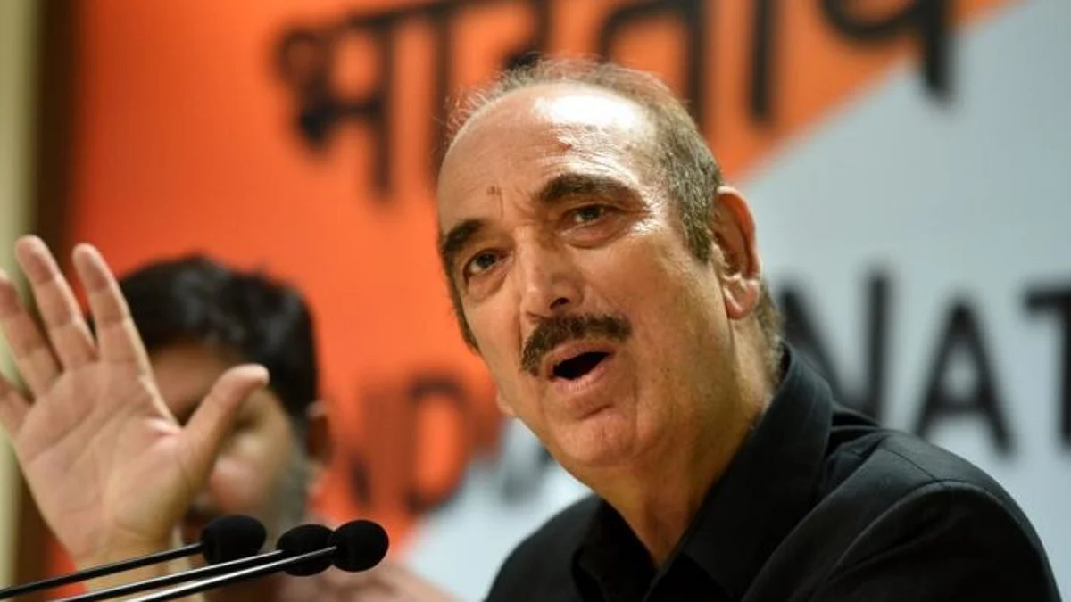 काँग्रेस सोडताच गुलाम नबी आझादांची मोठी घोषणा